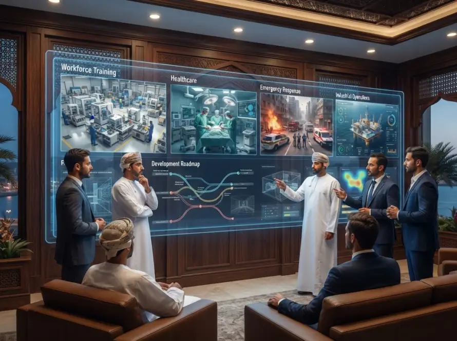 Interactive digital twin solution for projects in Oman.