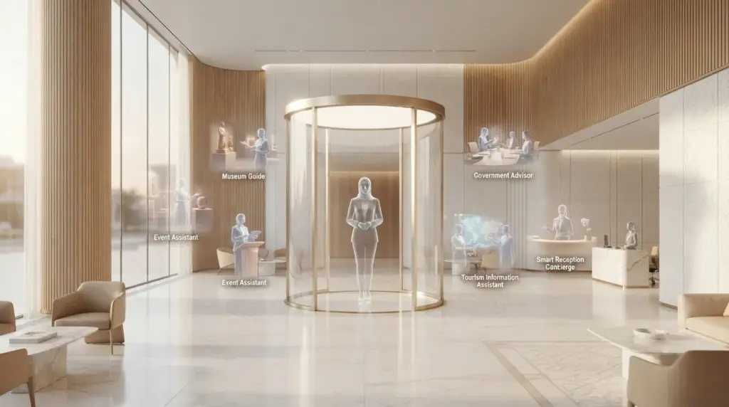 AI Avatars and Smart Assistants for Qatar Government & Events