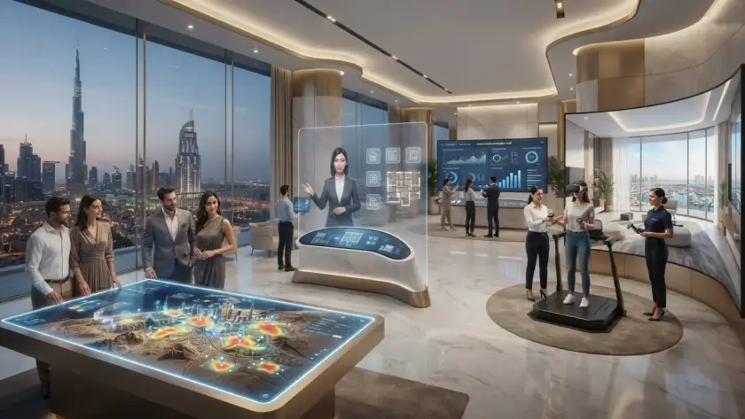 Interactive digital twin solution for projects in UAE.