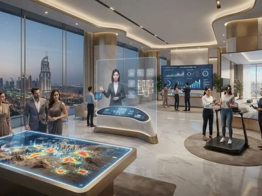Interactive digital twin solution for projects in UAE.