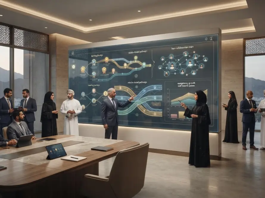 Interactive digital twin solution for projects in Oman.