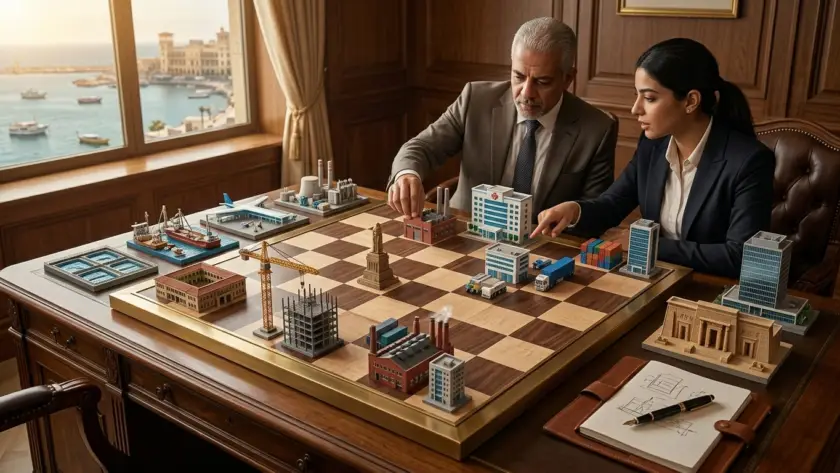 Serious games studio team in Egypt designing an Unreal Engine training simulation