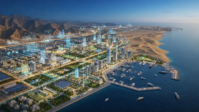 Interactive digital twin solution for projects in Oman.