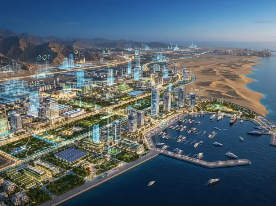 Interactive digital twin solution for projects in Oman.