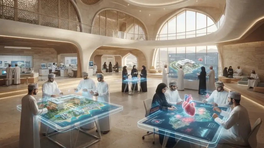 Interactive digital twin solution for projects in Oman.