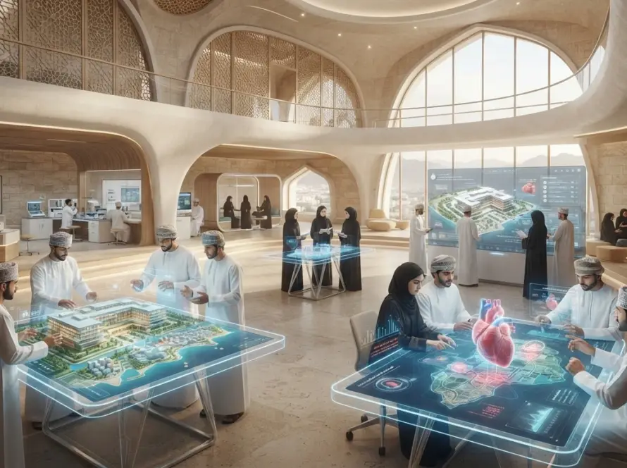 Interactive digital twin solution for projects in Oman.